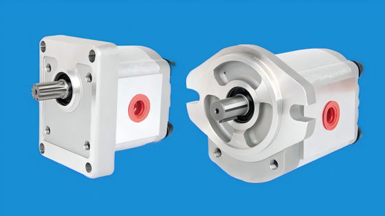 JIS 4-Bolt Taiwan Single Gear Oil Pump HYDROMAX HGP-2AF10R  HGP-2AF12R HGP-2AF6R