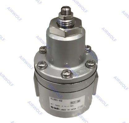 SMC 1/4"  Aluminum Alloy Diaphragm Type Single Doube Acting 3 Port Lock-up Valve IL201-02	IL220-02 IL211-02B IL201-N02 IL220-N02 IL211-F02 IL211-N02B IL211-F02B