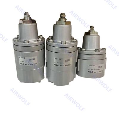 SMC 1/4"  Aluminum Alloy Diaphragm Type Single Doube Acting 3 Port Lock-up Valve IL201-02	IL220-02 IL211-02B IL201-N02 IL220-N02 IL211-F02 IL211-N02B IL211-F02B