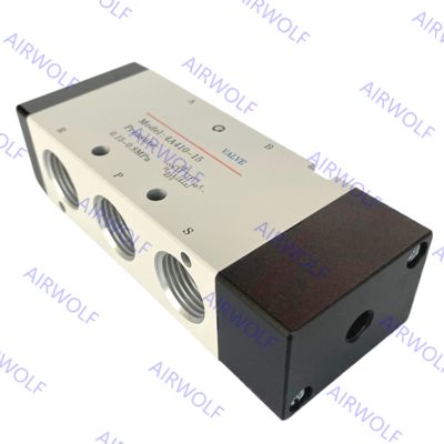 4A410-15, 4A420-15 AIRTAC 4A400 Series 5/2 way Air Valve 1/4" 3/8"