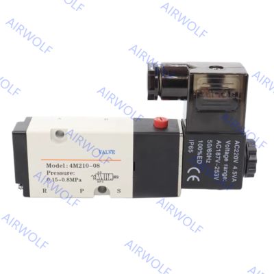 4M110-M5/06, 4M120-M5/06 AIRTAC 4M Series 5/2 way NAMUR Electric Solenoid Valve M5, 1/8"