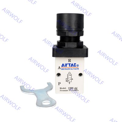 S3PF-M5, S3PF-06, S3PF-08 AIRTAC 3/2 way  S3 Series Control Valve M5 1/8" 1/4"