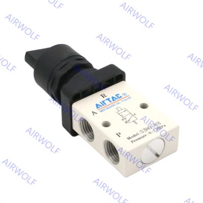 3/2 way S3HS-M5, S3HS-06, S3HS-08 AIRTAC S3 Series Control Valve M5 1/8" 1/4"