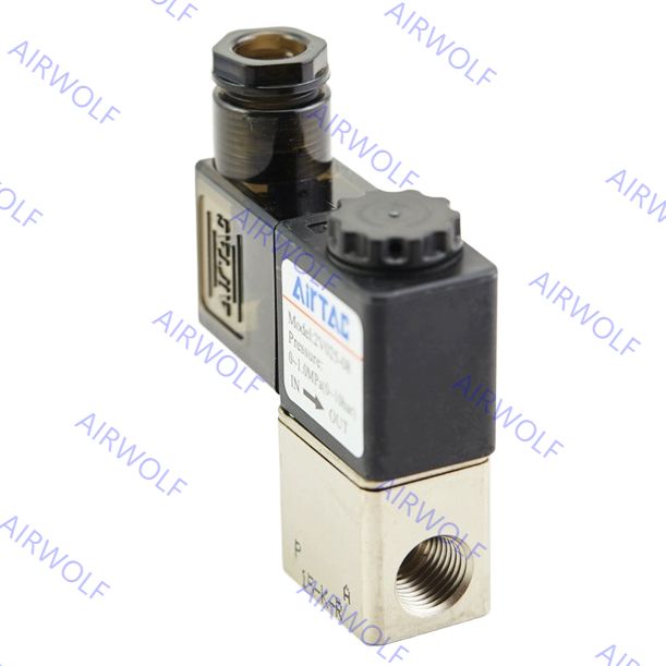 AIRTAC 2V Series 2V250-20, 2V250-25 2/2 way Brass Fluid Control Valve 3/4", 1"