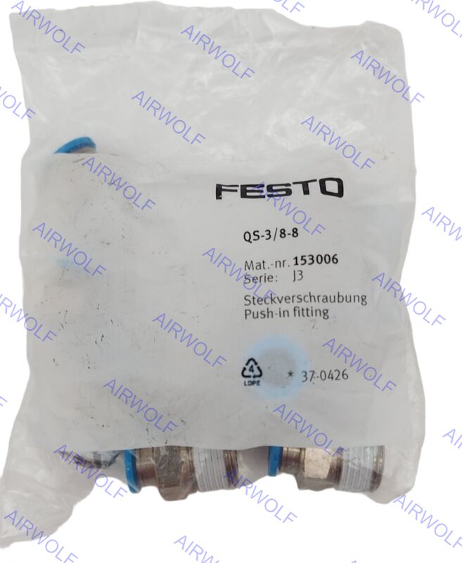 QS-3/8-8 QS-3/8-8-50 QS-3/8-10 QS-3/8-10-50 Festo QS Series Push-in Fitting