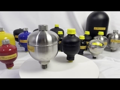 HYDAC ওয়েল্ড টাইপ 210bar অ-পরিবর্তনযোগ্য NBR হাইড্রোলিক ডায়াফ্রাগম এককুলেটর SBO210-2E1/112U-210AK050