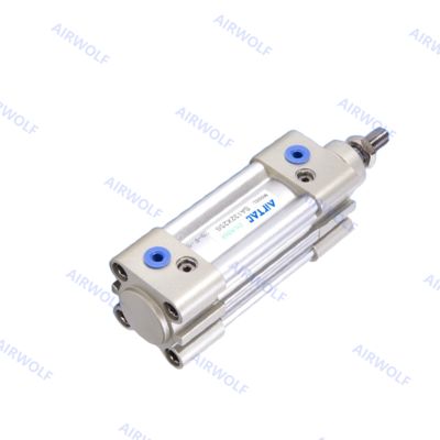 AIRTAC ISO15552 অ্যালুমিনিয়াম স্ট্যান্ডার্ড সিলিন্ডার ডাবল অ্যাক্টিং SAI SAID SAIJ Bore 32mm থেকে 200mm স্ট্রোক 10mm থেকে 2000mm SAI80X150S SAID200X400S