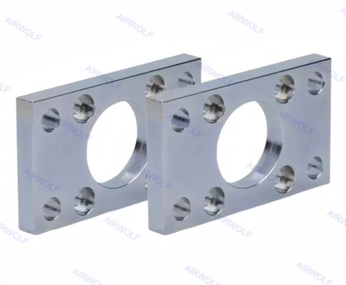 ISO15552 FESTO FNC ফ্ল্যাঞ্জ মাউন্টিং নিউম্যাটিক সিলিন্ডার 32-125mm বোর
