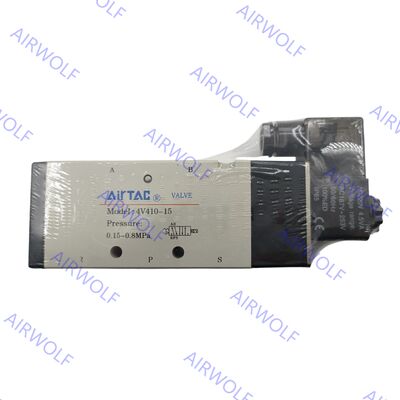 4V210-06/08, 4V220-06/08 AIRTAC 4V200 সিরিজ 5/2 উপায় বৈদ্যুতিক Solenoid ভালভ 1/8 